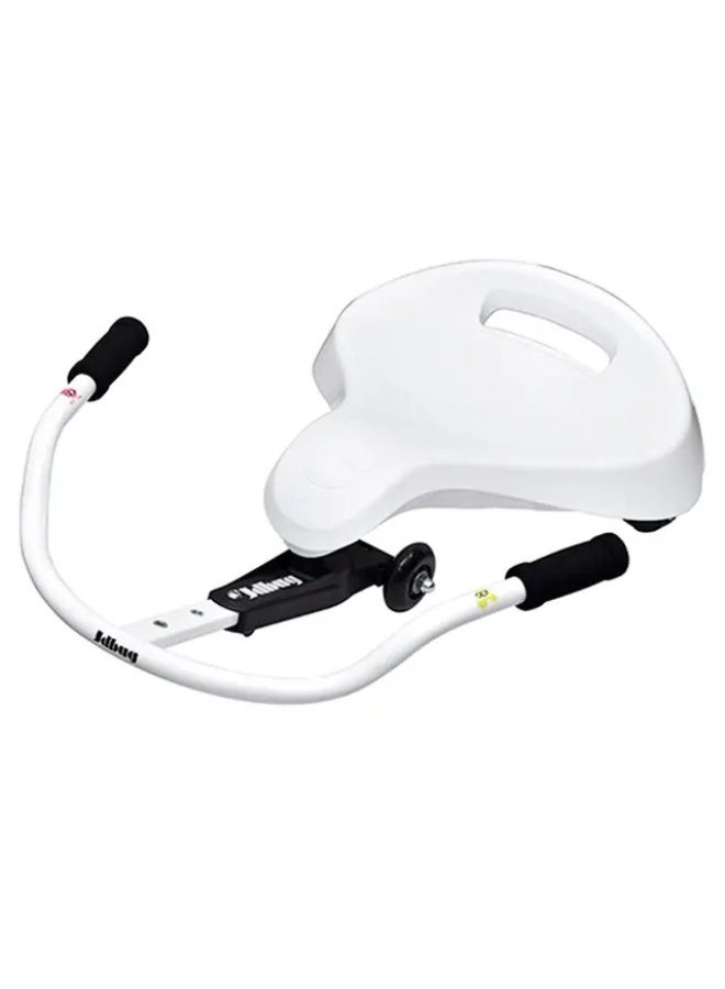 JD Bug Kidz Swayer White - Sit-Down Scooter for Kids – Self-Propelling Ride-On, Adjustable Handlebar, Indoor & Outdoor Fun, (Ages 3–12) - Image 5